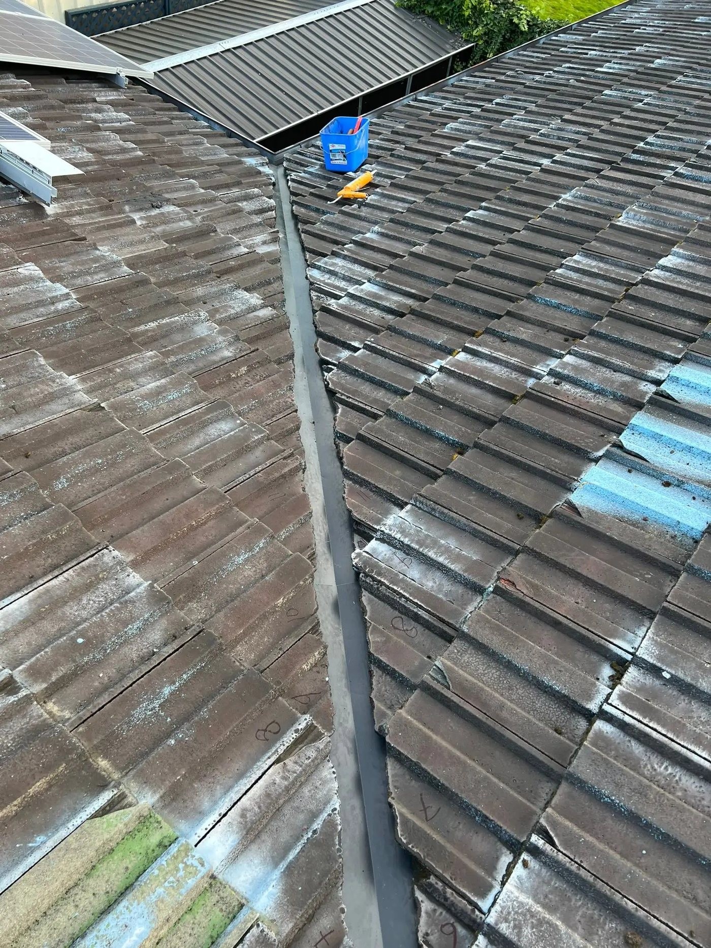 Roof project 1 after